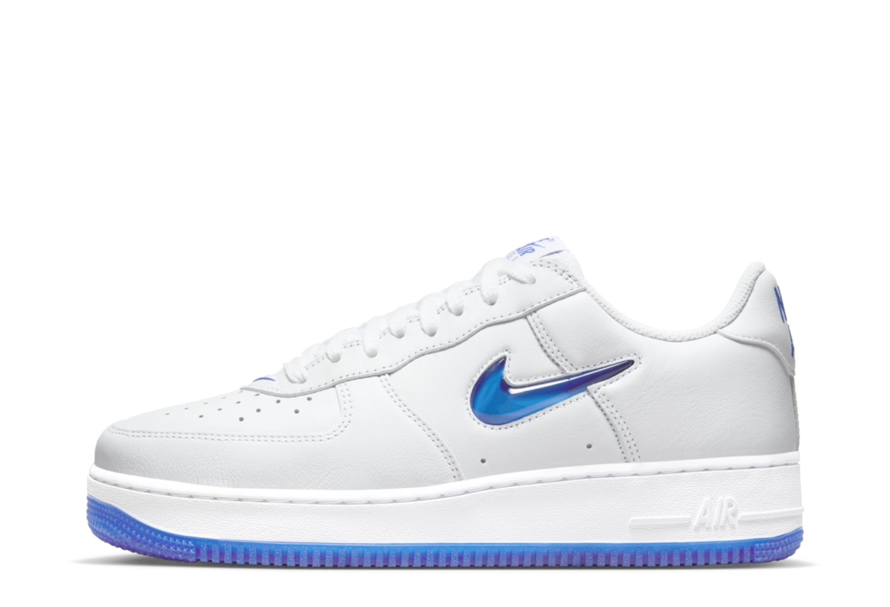 Nike Air Force 1 Jewel 'Hyper Royal' (2023) White/Hyper Royal sneaker – authenticated on KLEKT