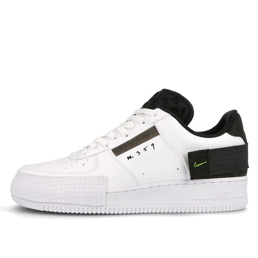 Nike Air Force AF 1 Type White Volt (2019)