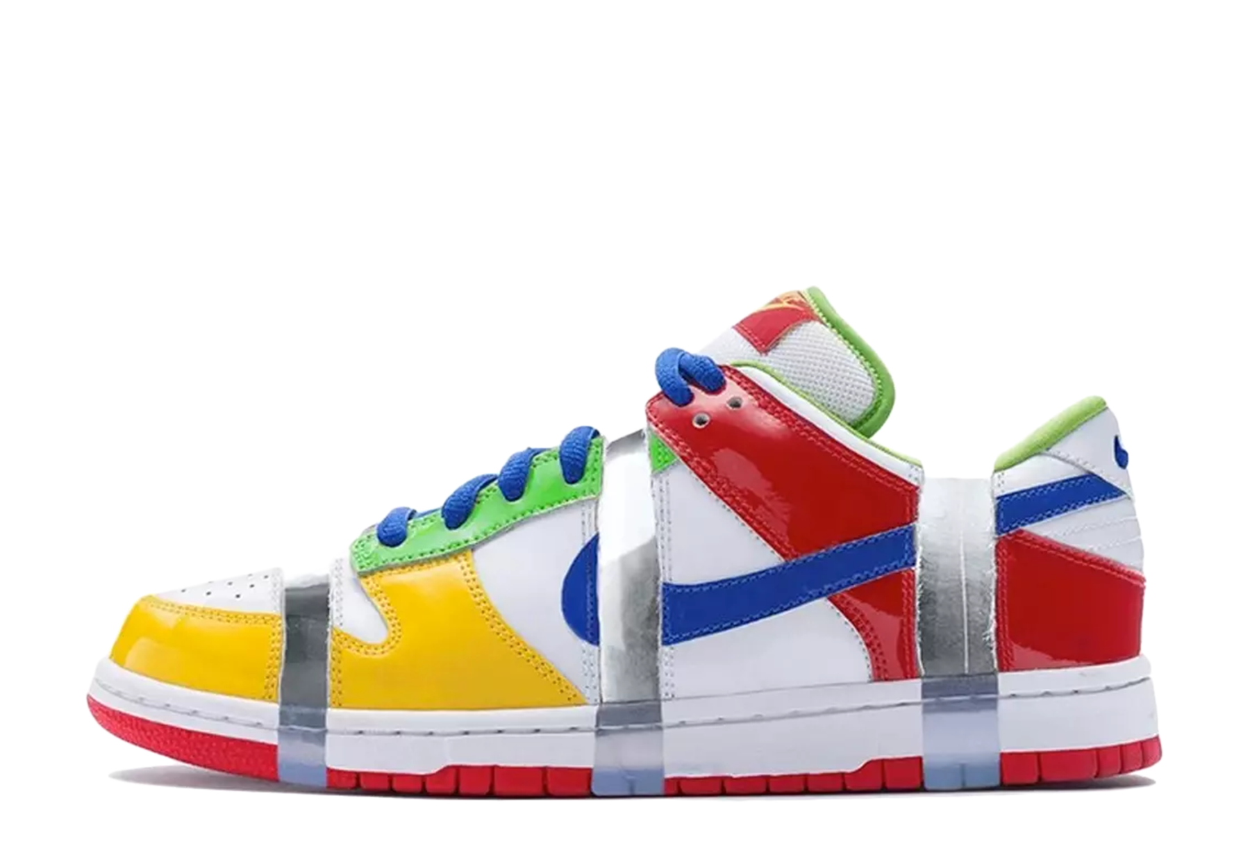 Nike SB x eBay Dunk Low ‘Sandy’ (2022) White/Red-Blue sneaker – authenticated on KLEKT