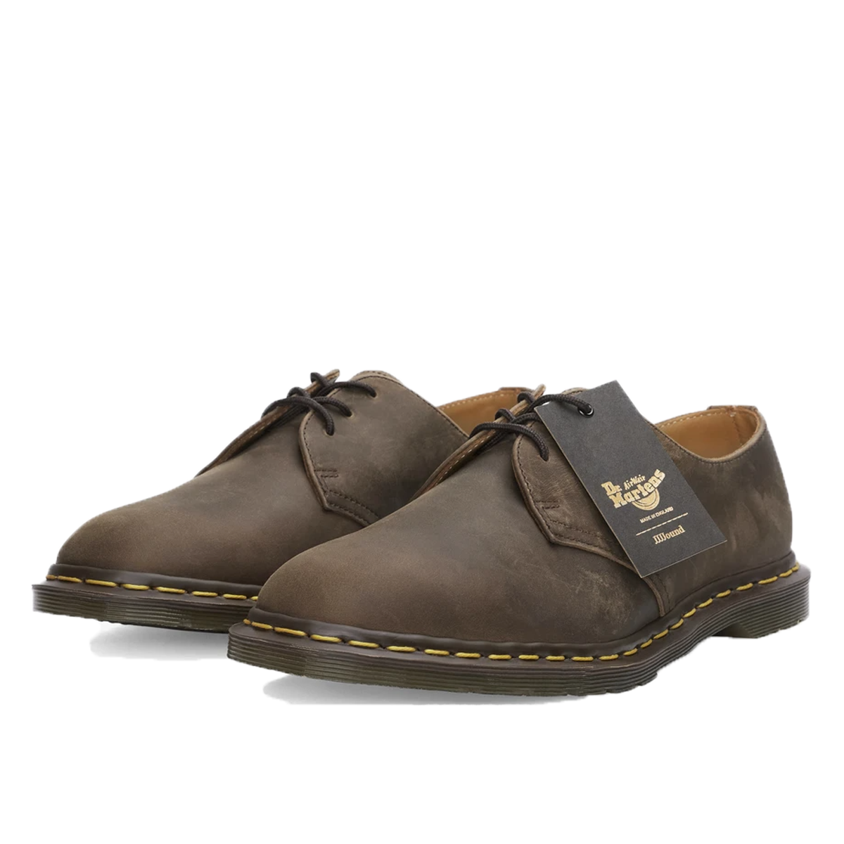 Dr. Martens x Jjjjound Archie II - Made In England Dark Brown (2021) DARK BROWN CRAZY HORSE sneaker – authenticated on KLEKT