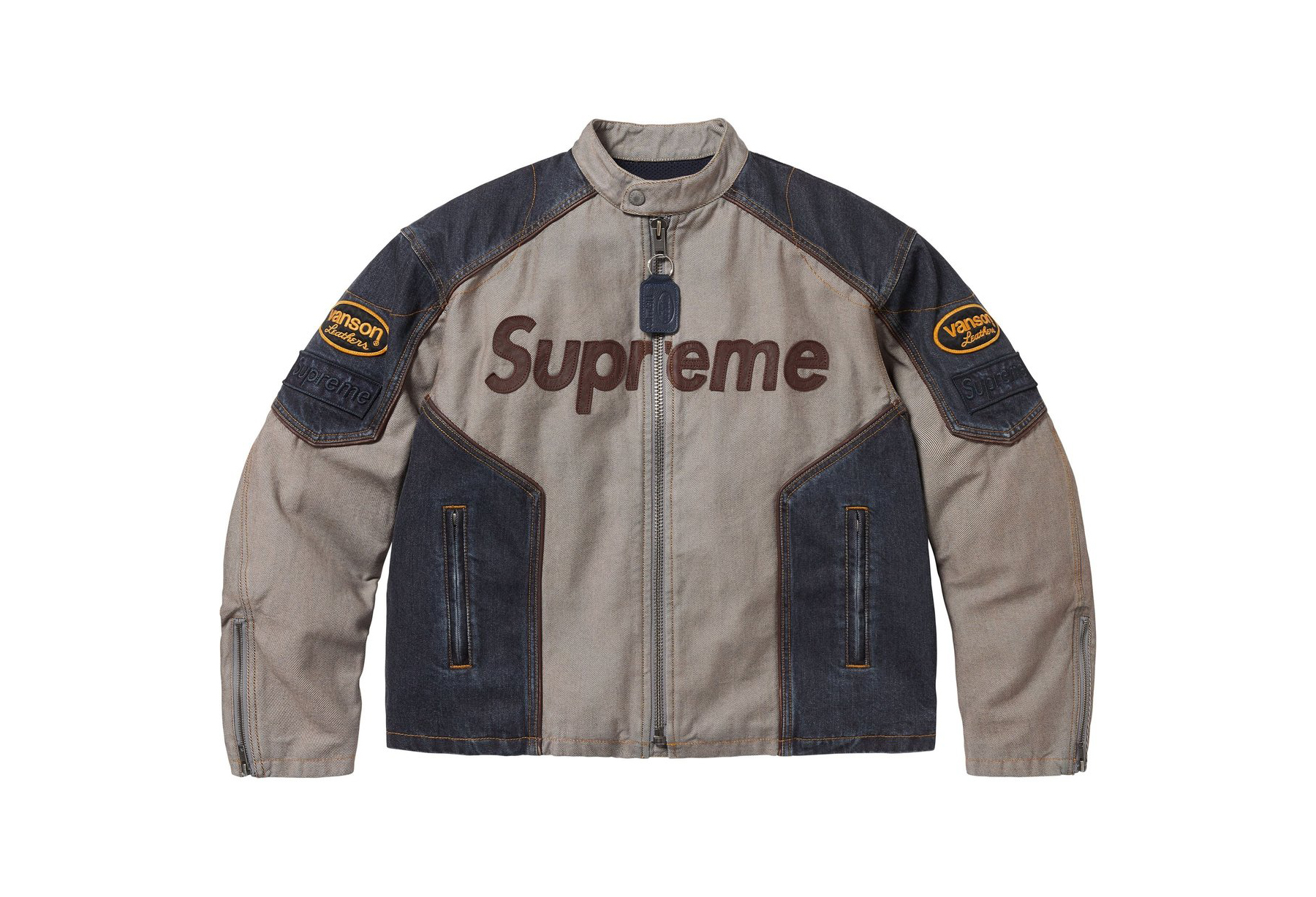 Supreme x Vanson Leather Cordura Cotton Jacket 'Denim' (SS25) DENIM sneaker – authenticated on KLEKT