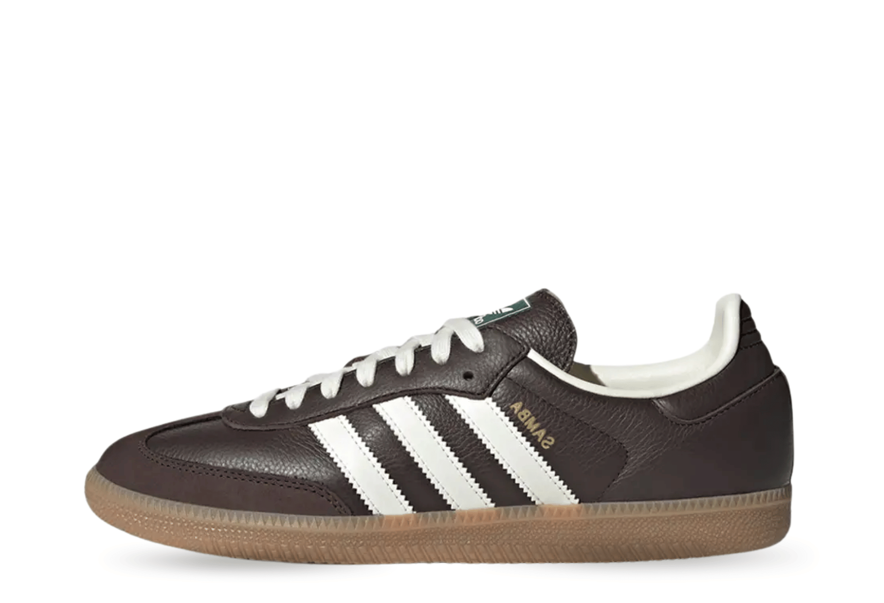 Adidas Samba OG 'Dark Brown White' (2025) DARK BROWN/WHITE sneaker – authenticated on KLEKT
