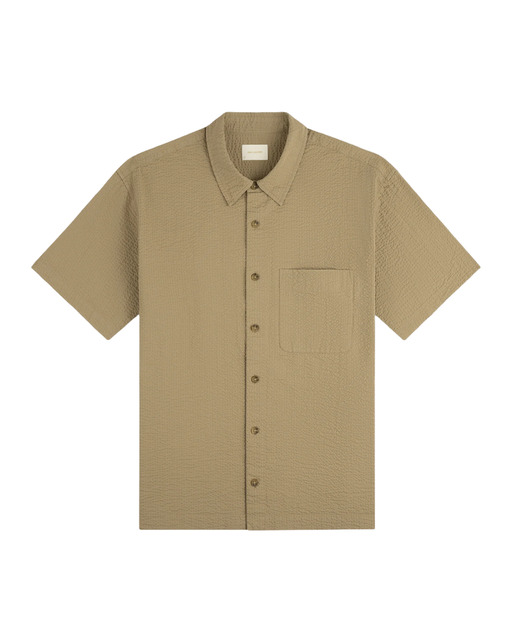 Aime Leon Dore Short-Sleeve Seersucker Shirt