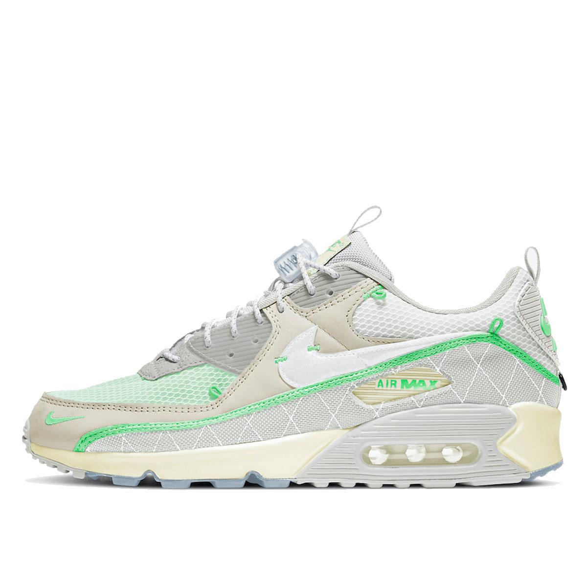 Nike Air Max 90 Light Bone Platinum Tint (2020) Grey / Green sneaker – authenticated on KLEKT