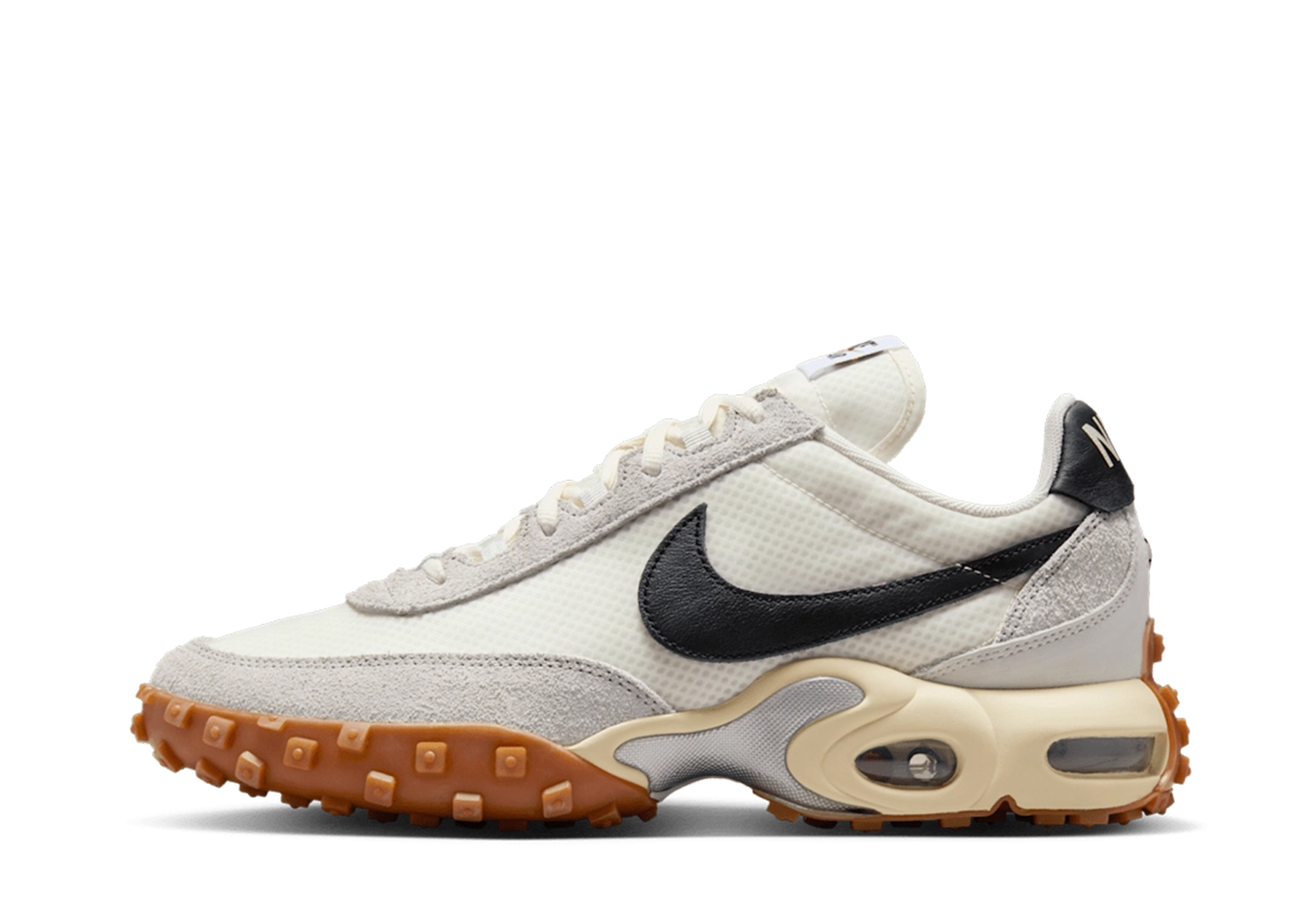 Nike Air Max Waffle 'Sail Gum' (2025) Sail/Black/Gum sneaker – authenticated on KLEKT