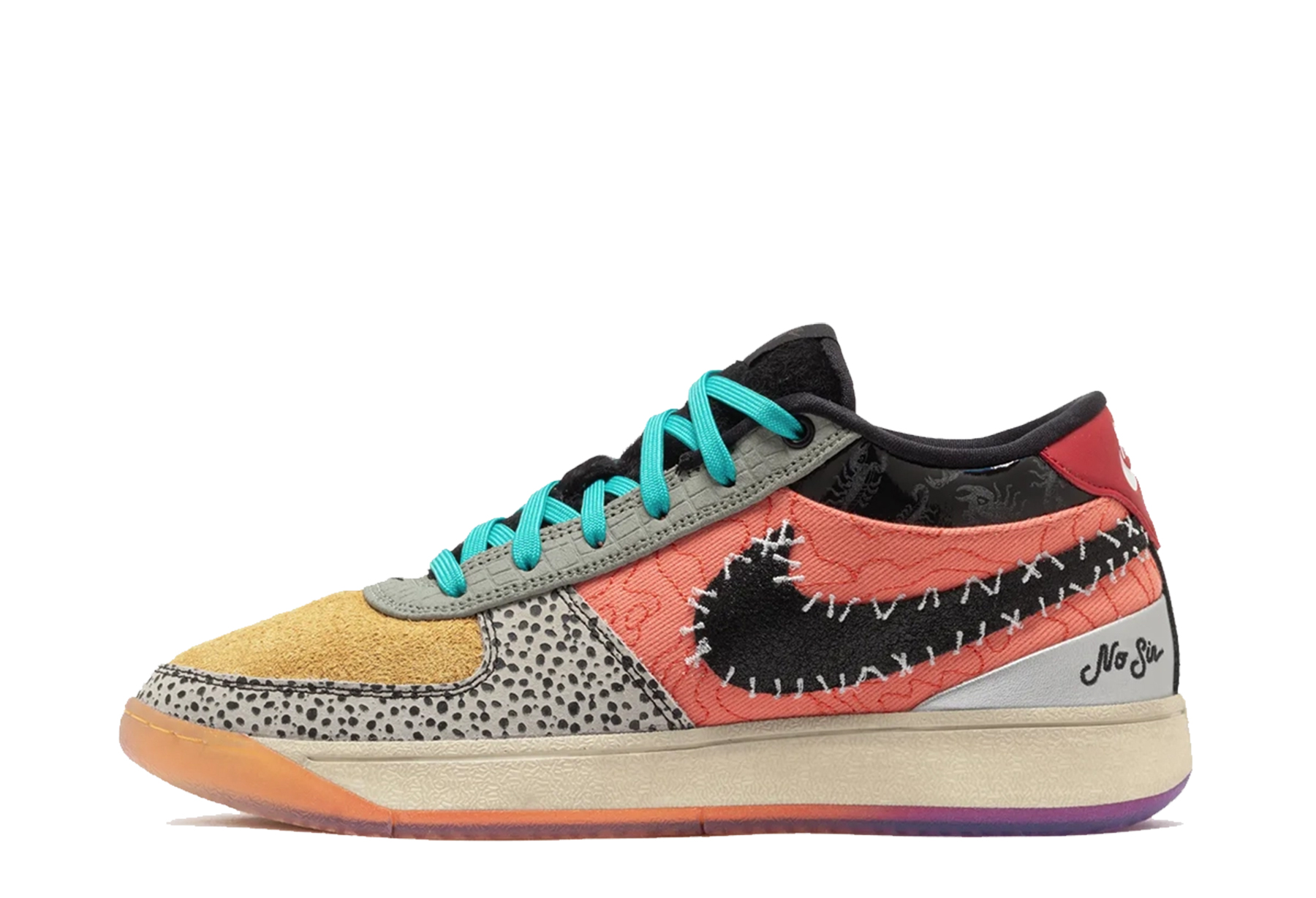 Nike Book 1 NRG 'What The' (2025) Sanddrift/Metallic Gold/Coconut Milk/Adobe/Total Orange/Bright Crimson sneaker – authenticated on KLEKT