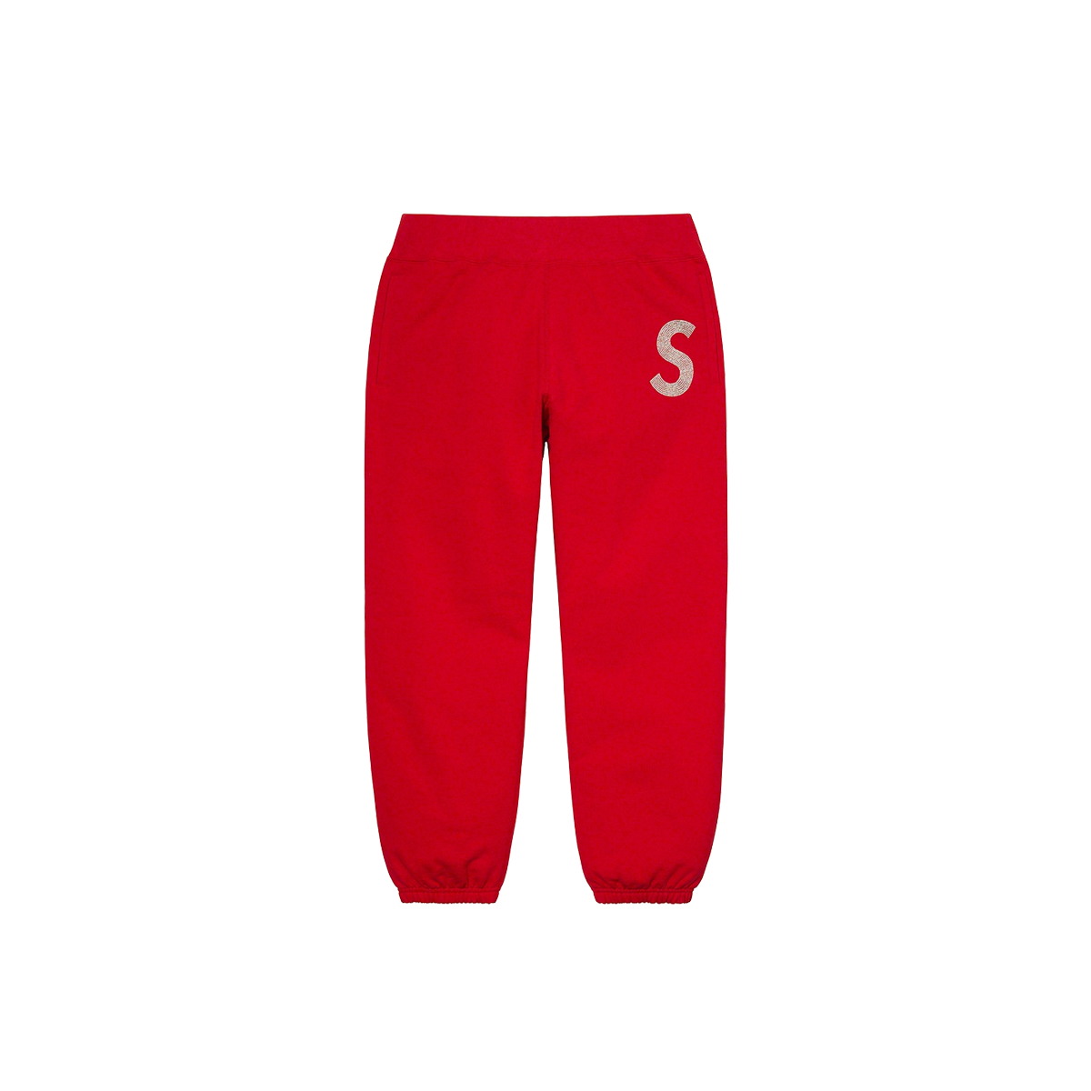 Supreme Swarovski S Logo Sweatpant Red (SS21) RED sneaker – authenticated on KLEKT