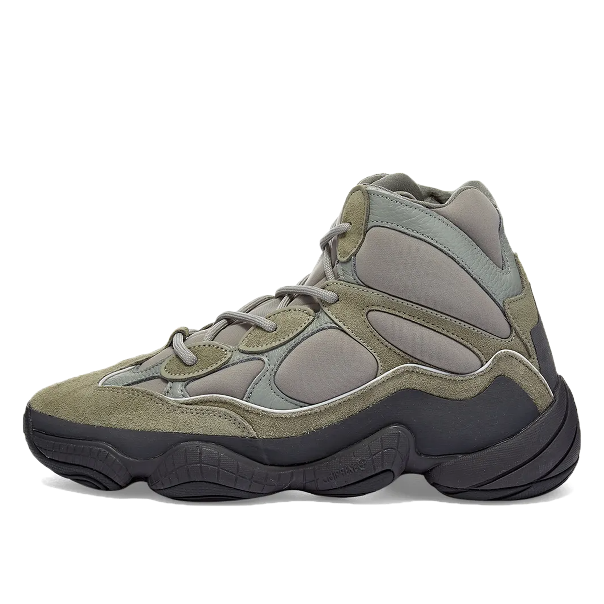 Yeezy 500 High Mist Slate (2021) sneaker – authenticated on KLEKT