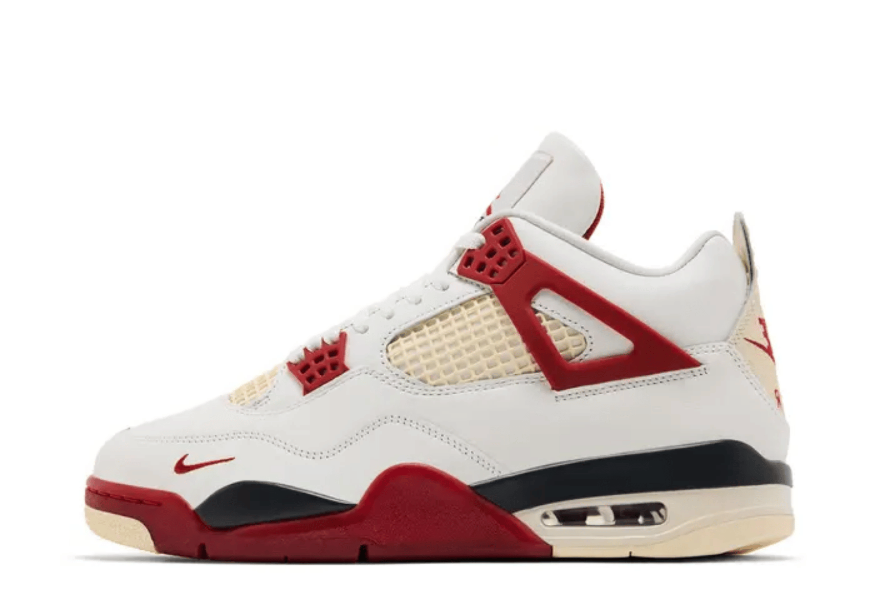 Air Jordan 4 x Nigel Sylvester Retro OG SP 'Brick After Brick' (2026) SAIL/CINNABAR-ANTHRACITE-MUSLIN sneaker – authenticated on KLEKT