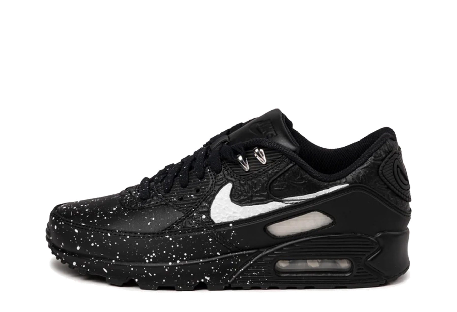 Nike x Slawn Air Max 90 Speckle 'Black' (2025) Black/Black/Black sneaker – authenticated on KLEKT