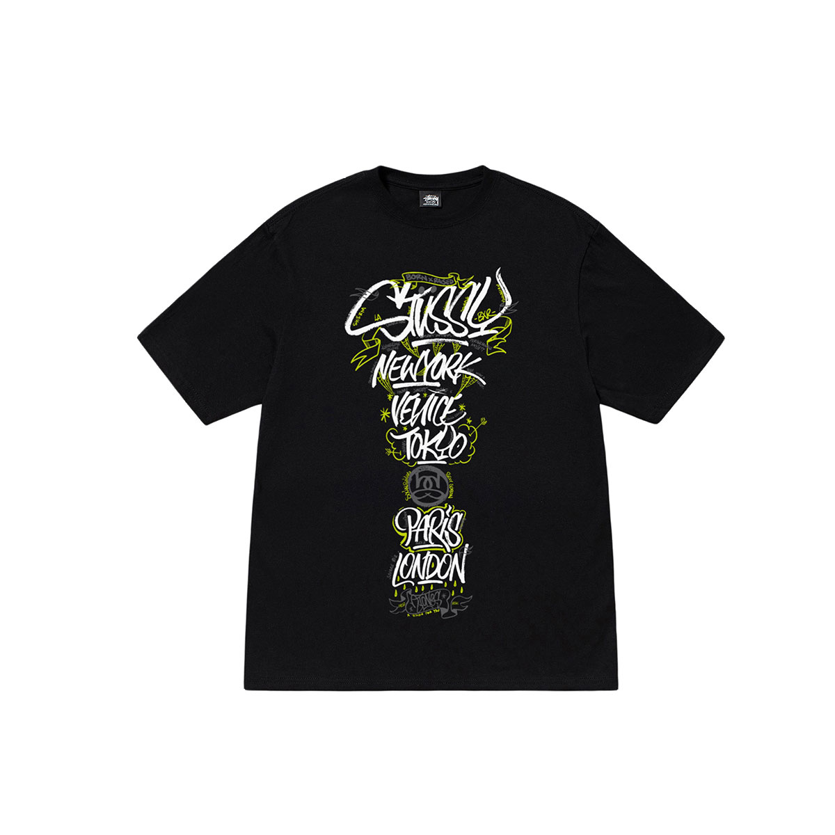Stussy x Born x Raised Handstyles Tee Black (SS23) sneaker – authenticated on KLEKT