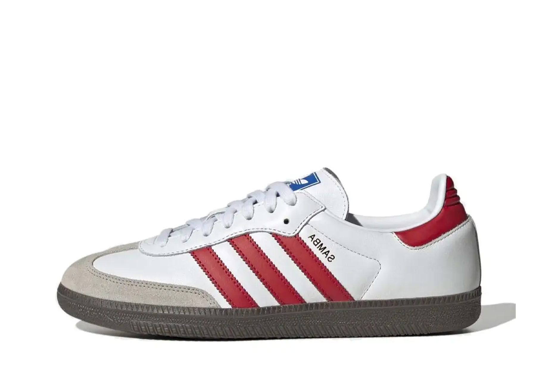 Adidas Samba OG White Better Scarlet (2023) WHITE/SCARLET sneaker – authenticated on KLEKT