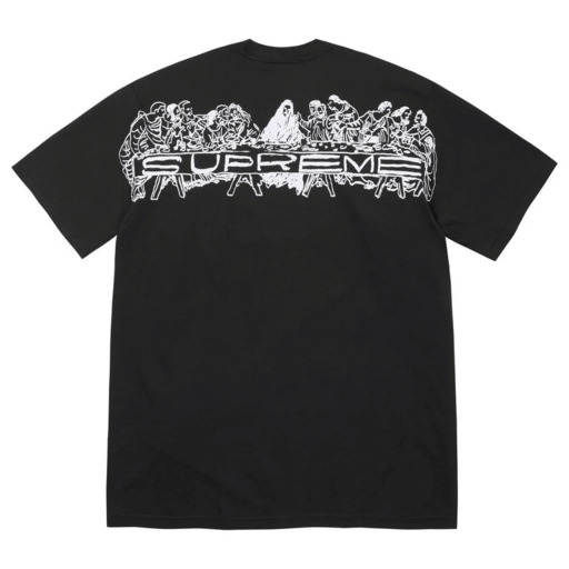 Supreme Supper Tee 'Black' (2026) – authenticated on KLEKT