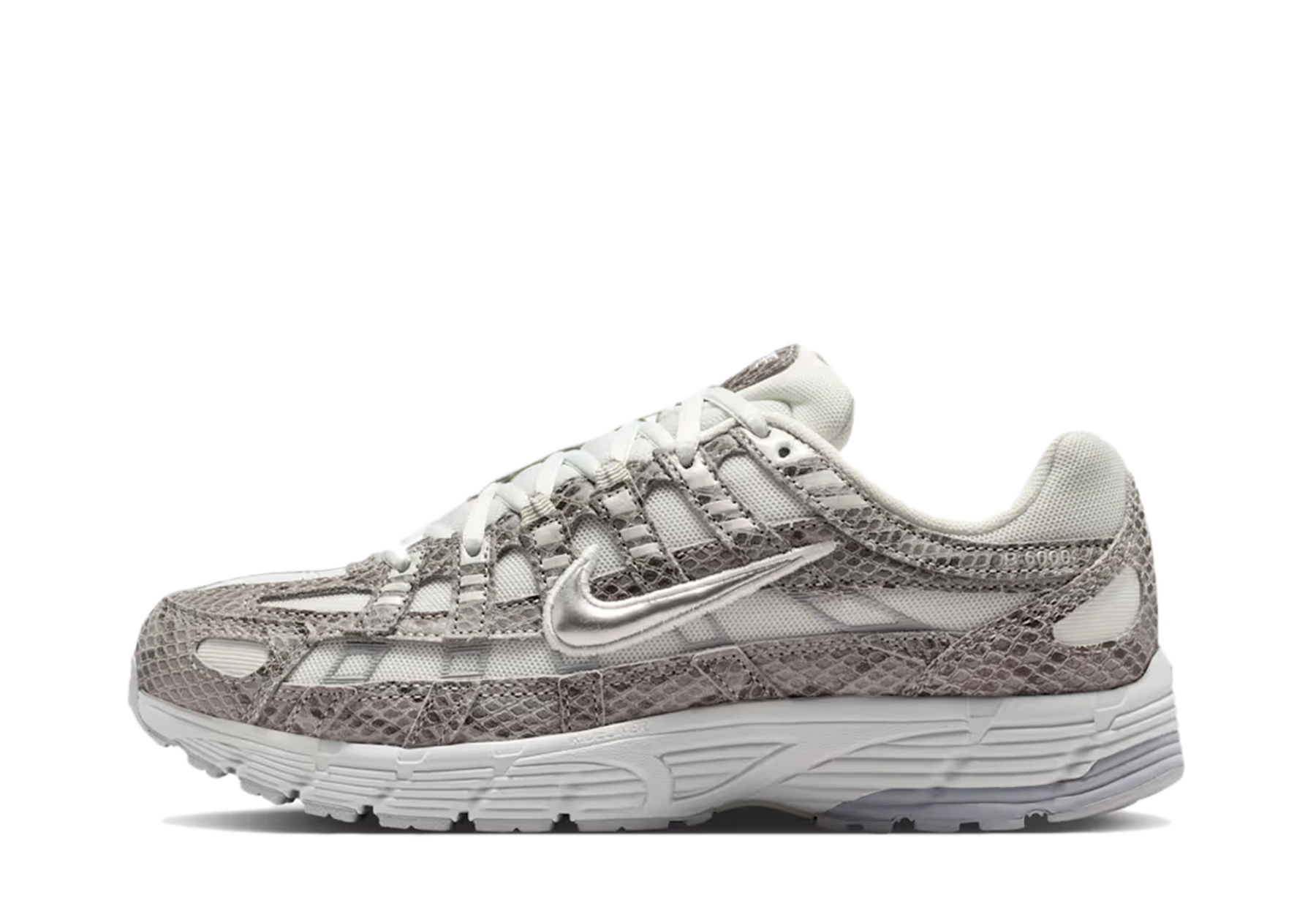 Nike P-6000 SE 'Off-White Snakeskin' (2026) Off-White/Black/Cool Grey/Metallic Silver sneaker – authenticated on KLEKT