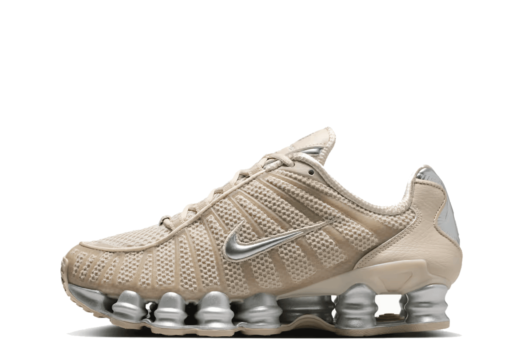 Nike Shox TL WMNS 'Cream II' (2026) Cream II/Black/Metallic Silver sneaker – authenticated on KLEKT