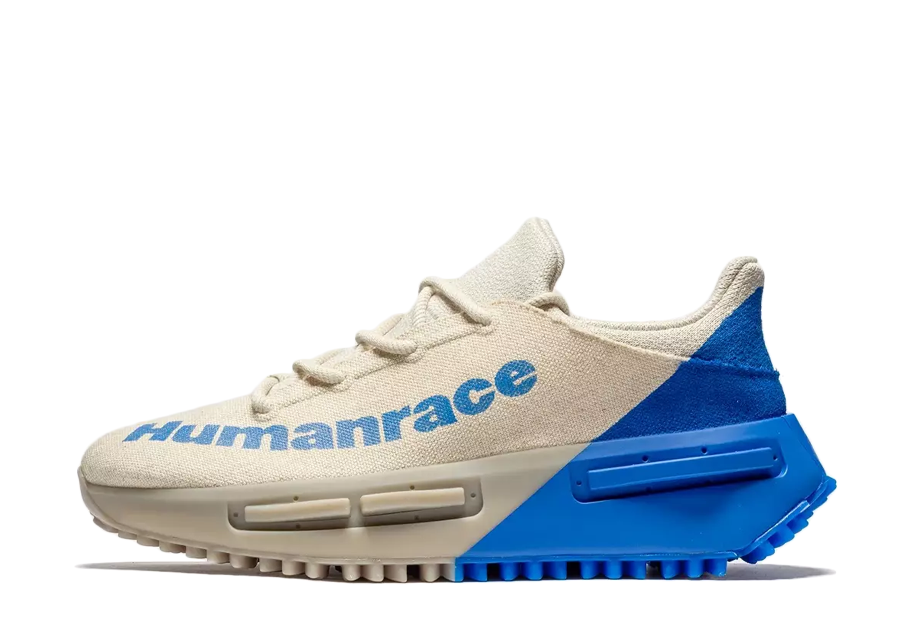 Adidas x Humanrace NMD_S1 ‘Brown’ (2023) Aluminium/Light Brown/Blue sneaker – authenticated on KLEKT