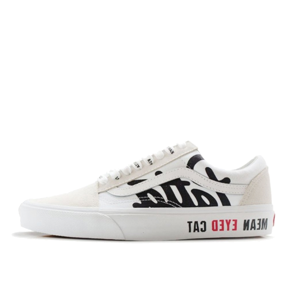 Vans Old Skool Patta Mean Eyed Cat White sneaker – authenticated on KLEKT