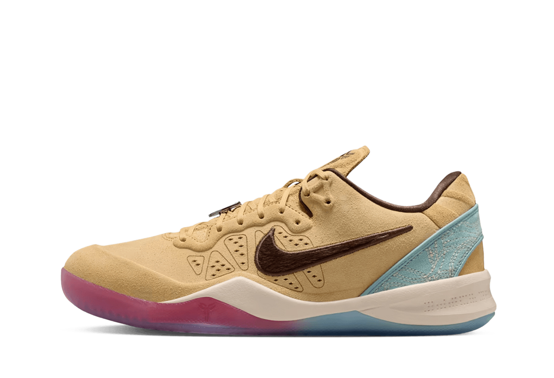 Nike Kobe 8 Protro 'Siempre Mio' (2026) Light Orewood Brown/Baroque Brown/Summit White/Red Stardust/Ocean Cube/Metallic Dark Grey sneaker – authenticated on KLEKT