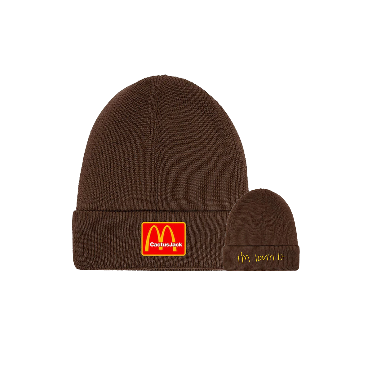 Travis Scott x McDonald's Cj Arches Beanie Brown (FW20) sneaker – authenticated on KLEKT