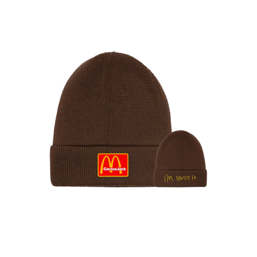 Travis Scott x McDonald's Cj Arches Beanie Brown (FW20)