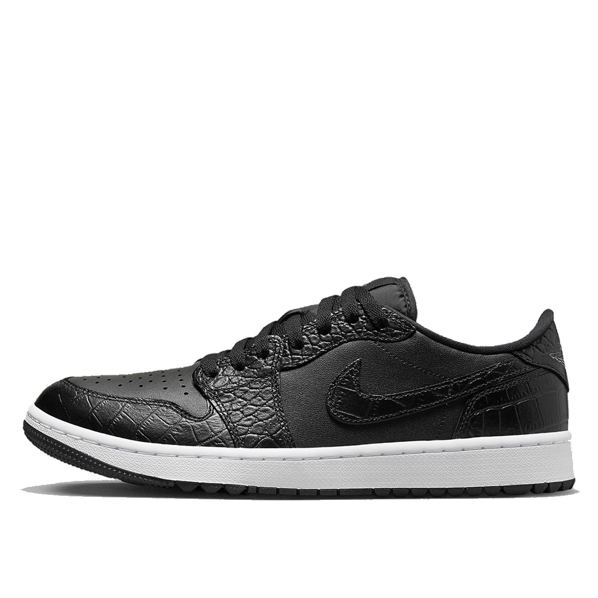 Air Jordan 1 Retro Low Golf Black Croc (2023) sneaker – authenticated on KLEKT