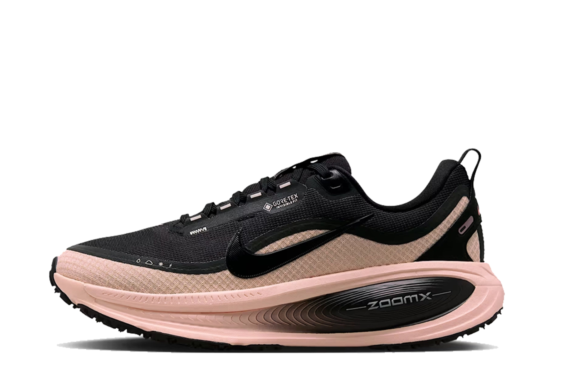 Nike Vomero 18 GORE-TEX WMNS 'Crimson Tint' (2025) Black/Crimson Tint sneaker – authenticated on KLEKT