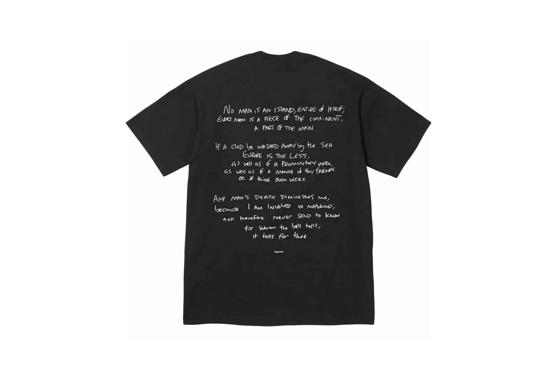 Supreme x Corteiz Rules The World Tee Black (FW23) BLACK sneaker – authenticated on KLEKT