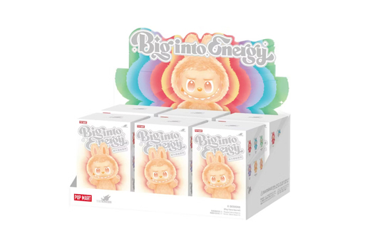 Pop Mart Labubu The Monsters 'Big into Energy' Series Vinyl Plush Pendant Sealed Case (6 Blind Boxes) (2025)