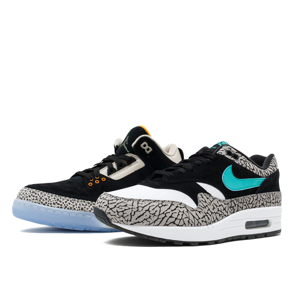 Air Jordan Atmos x 3 x Nike Air Max 1 Elephant Pack sneaker – authenticated on KLEKT