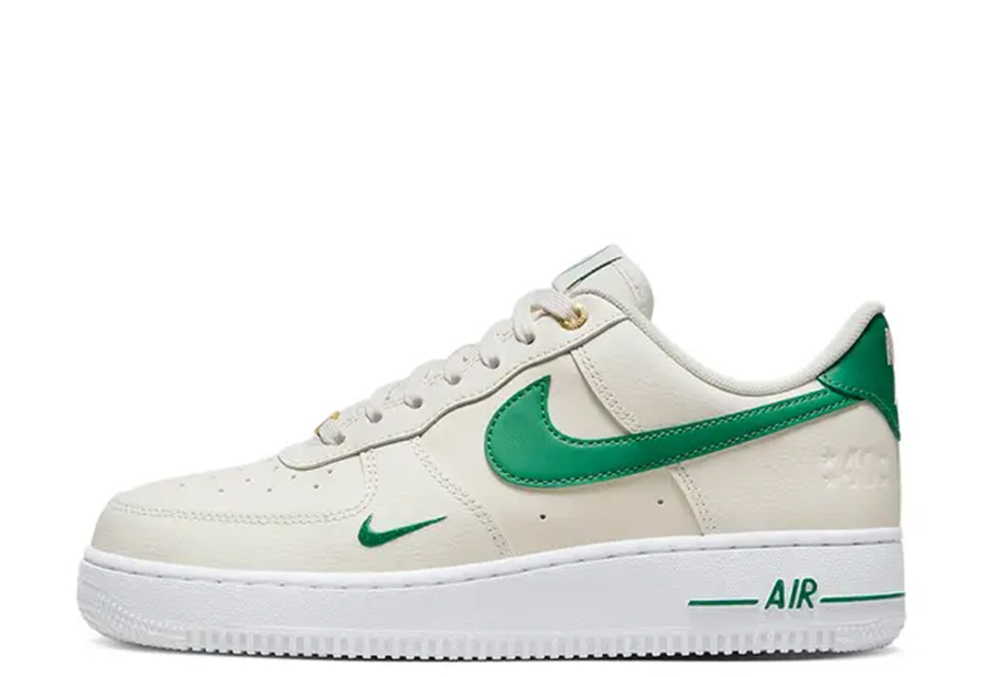 Nike Air Force 1 Low 40th Anniversary Sail Malachite (2022) SAIL/MALACHITE/WHITE METALLIC sneaker – authenticated on KLEKT