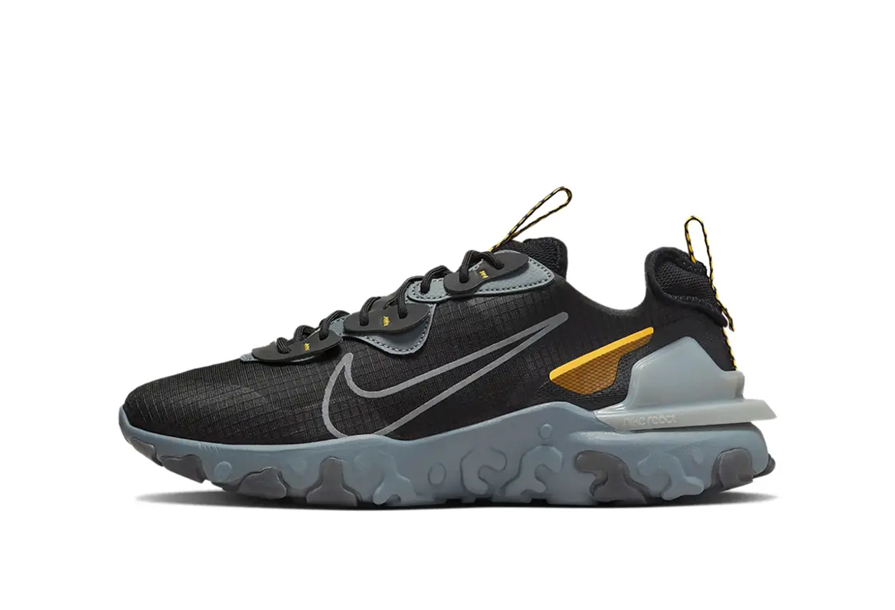 Nike React Vision 'Black Laser Orange' (2024) BLACK sneaker – authenticated on KLEKT