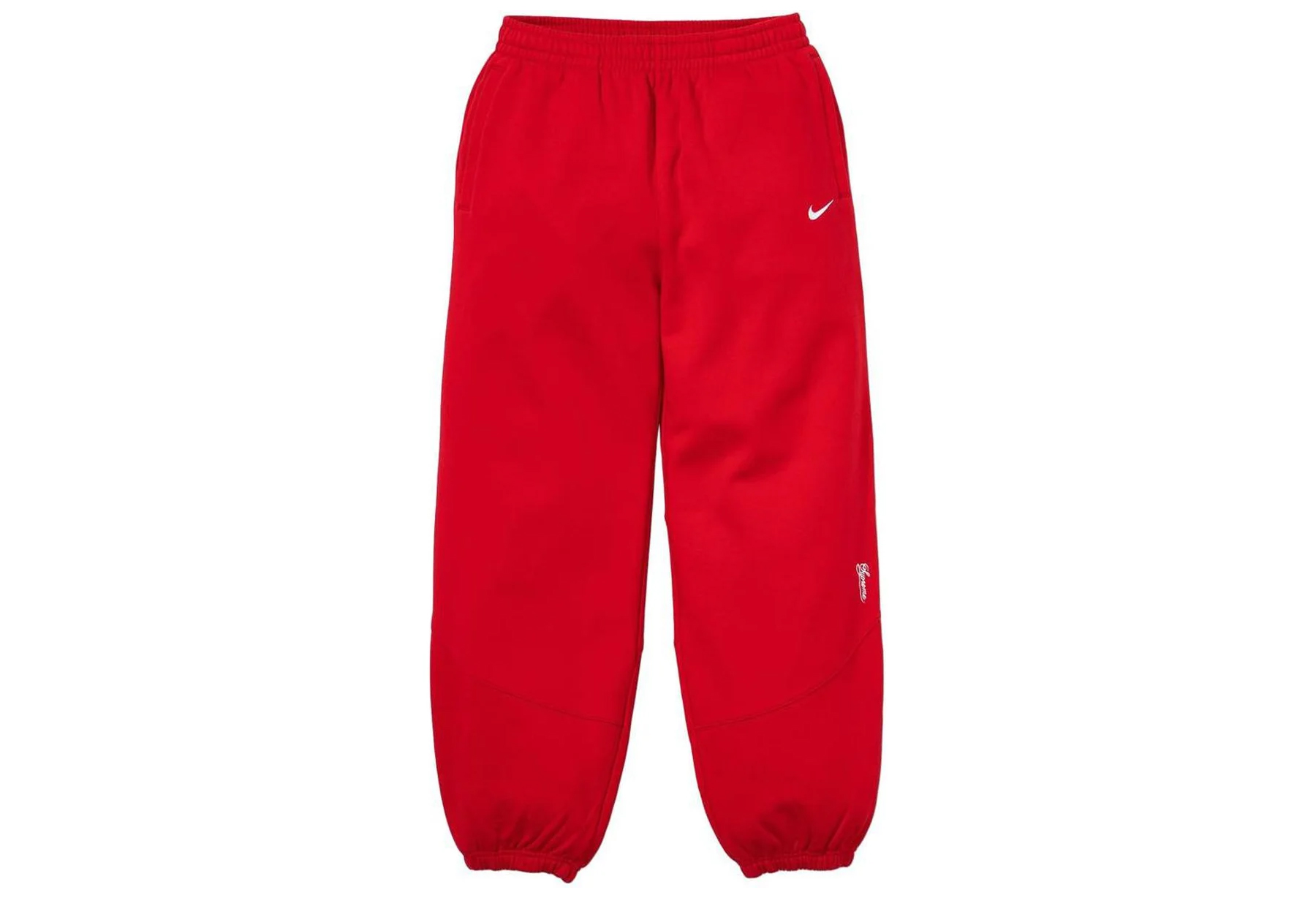 Supreme x Nike Sweatpant 'Red' (SS25) RED sneaker – authenticated on KLEKT