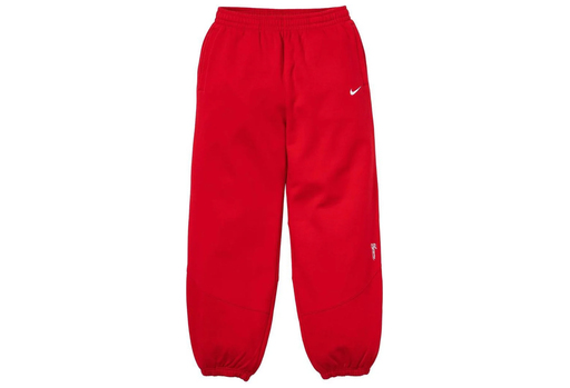 Supreme x Nike Sweatpant 'Red' (SS25)
