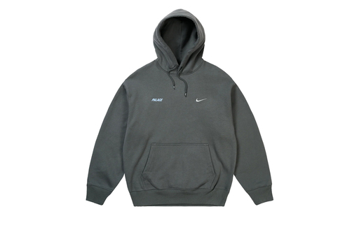 Palace x Nike Font Swoosh Hood 'Charcoal' (SS26) – authenticated on KLEKT