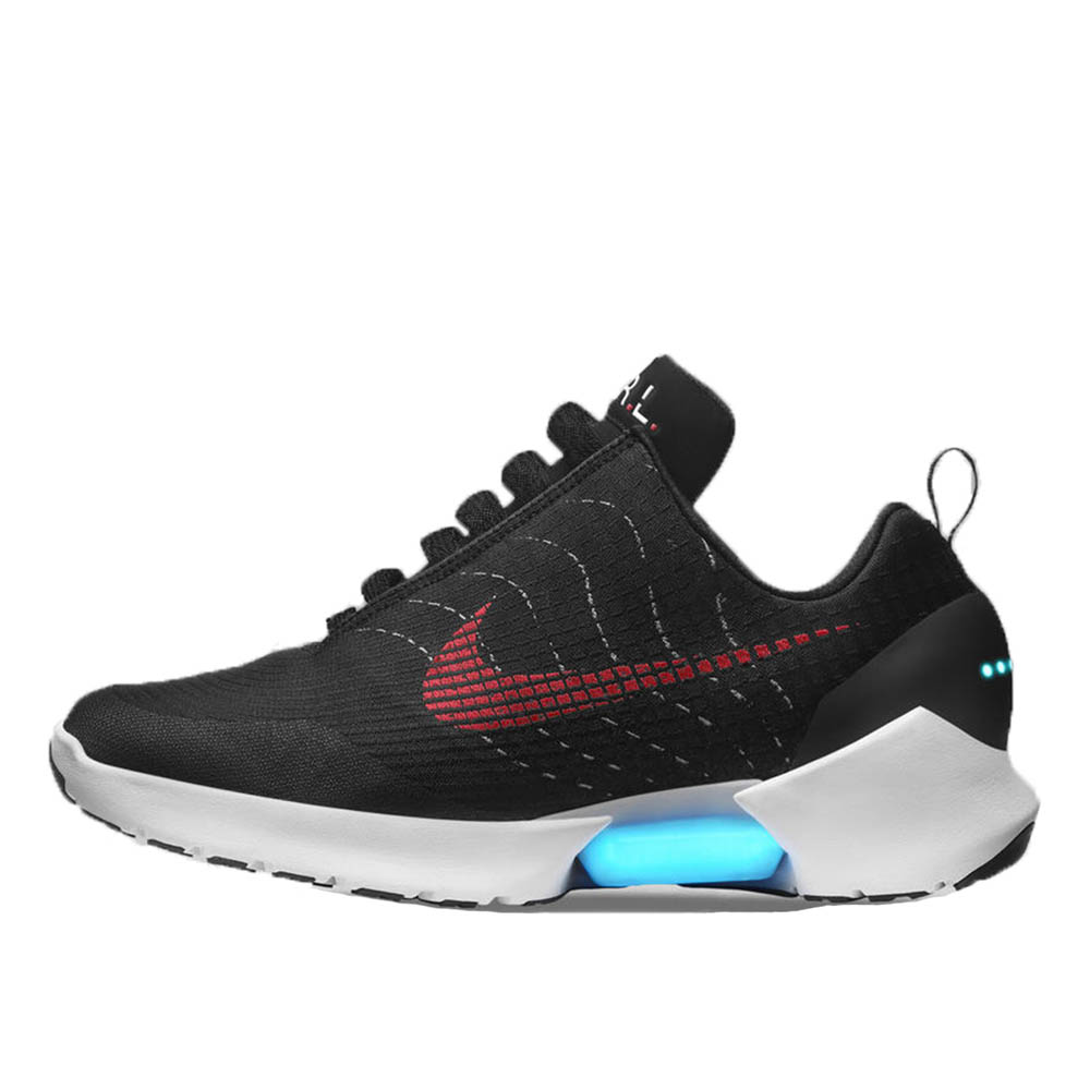 Nike Hyperadapt 1.0 EARL Black University Red Lagoon sneaker – authenticated on KLEKT