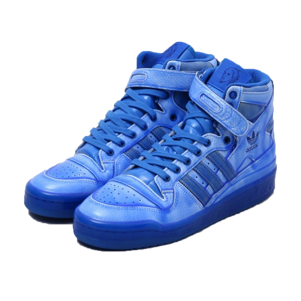 Adidas x Jeremy Scott Forum Hi Dipped Blue (2021) BLUE sneaker – authenticated on KLEKT