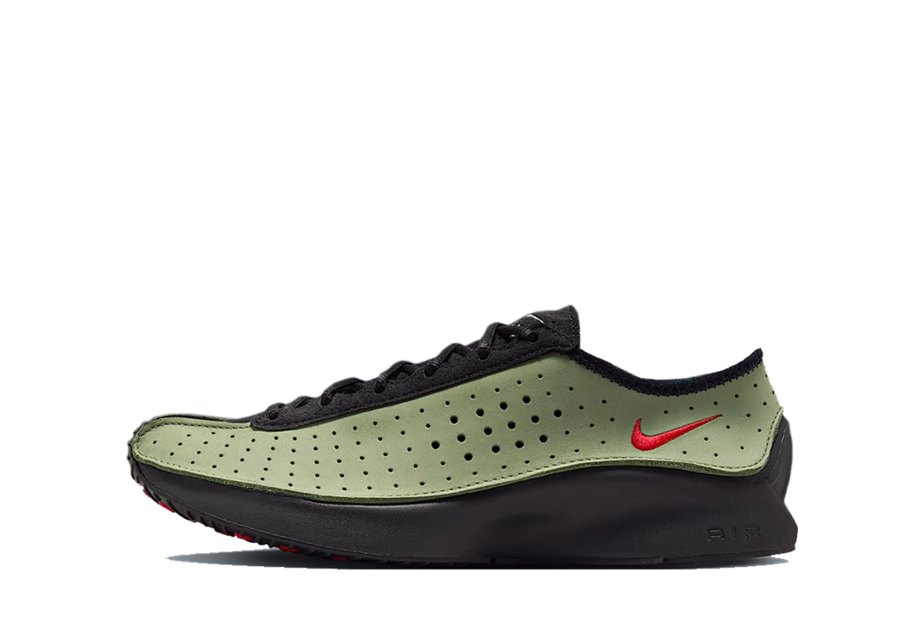 Nike Air Superfly 'Oil Green' (2025) Oil Green/Black/Metallic Silver/University Red sneaker – authenticated on KLEKT