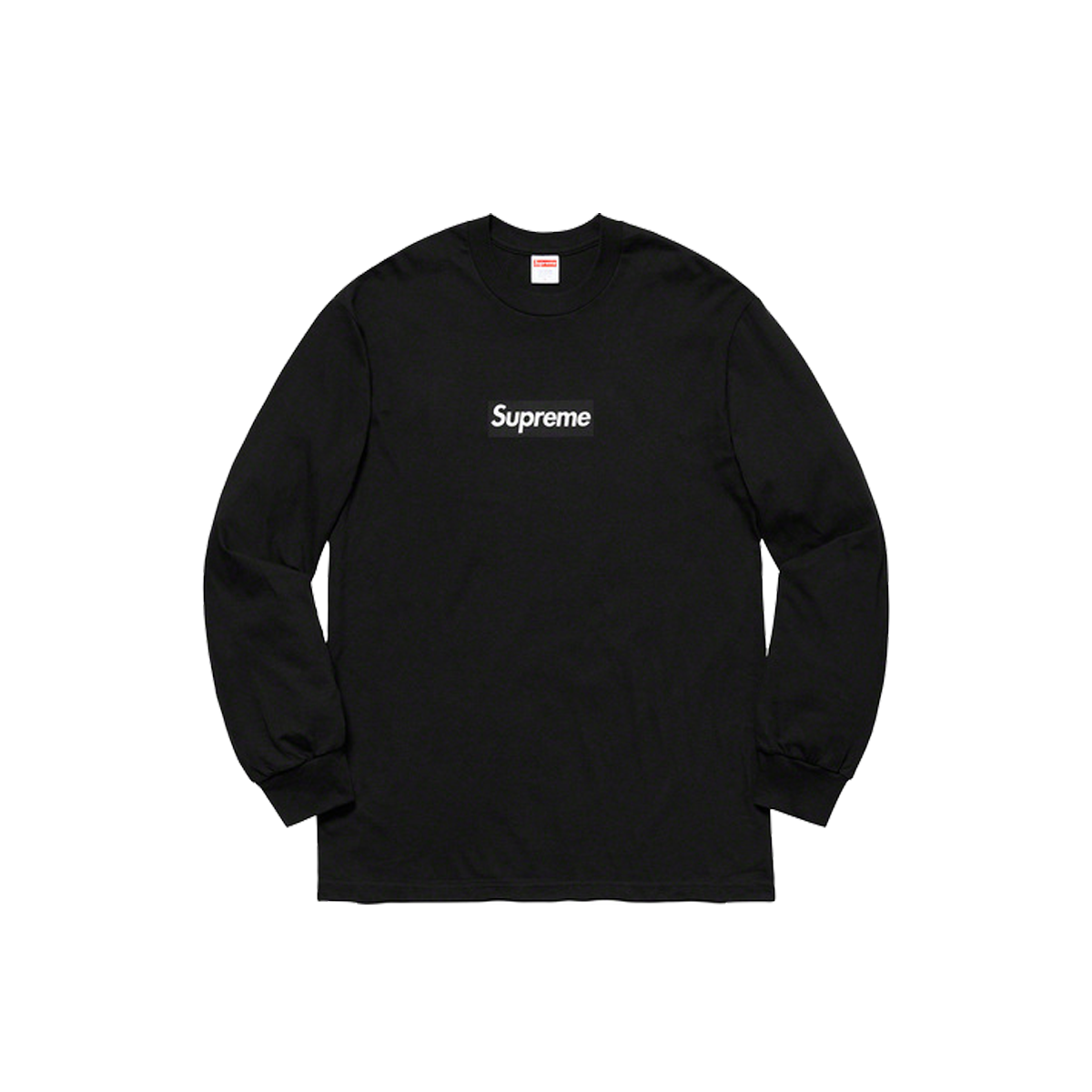 Supreme Box Logo L/S Tee Black (FW20) sneaker – authenticated on KLEKT