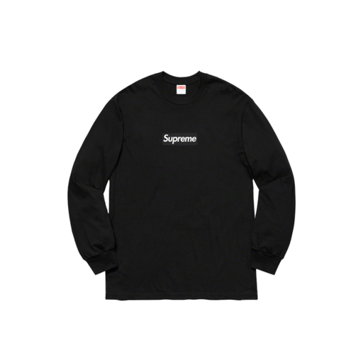 Supreme Box Logo L/S Tee Black (FW20)