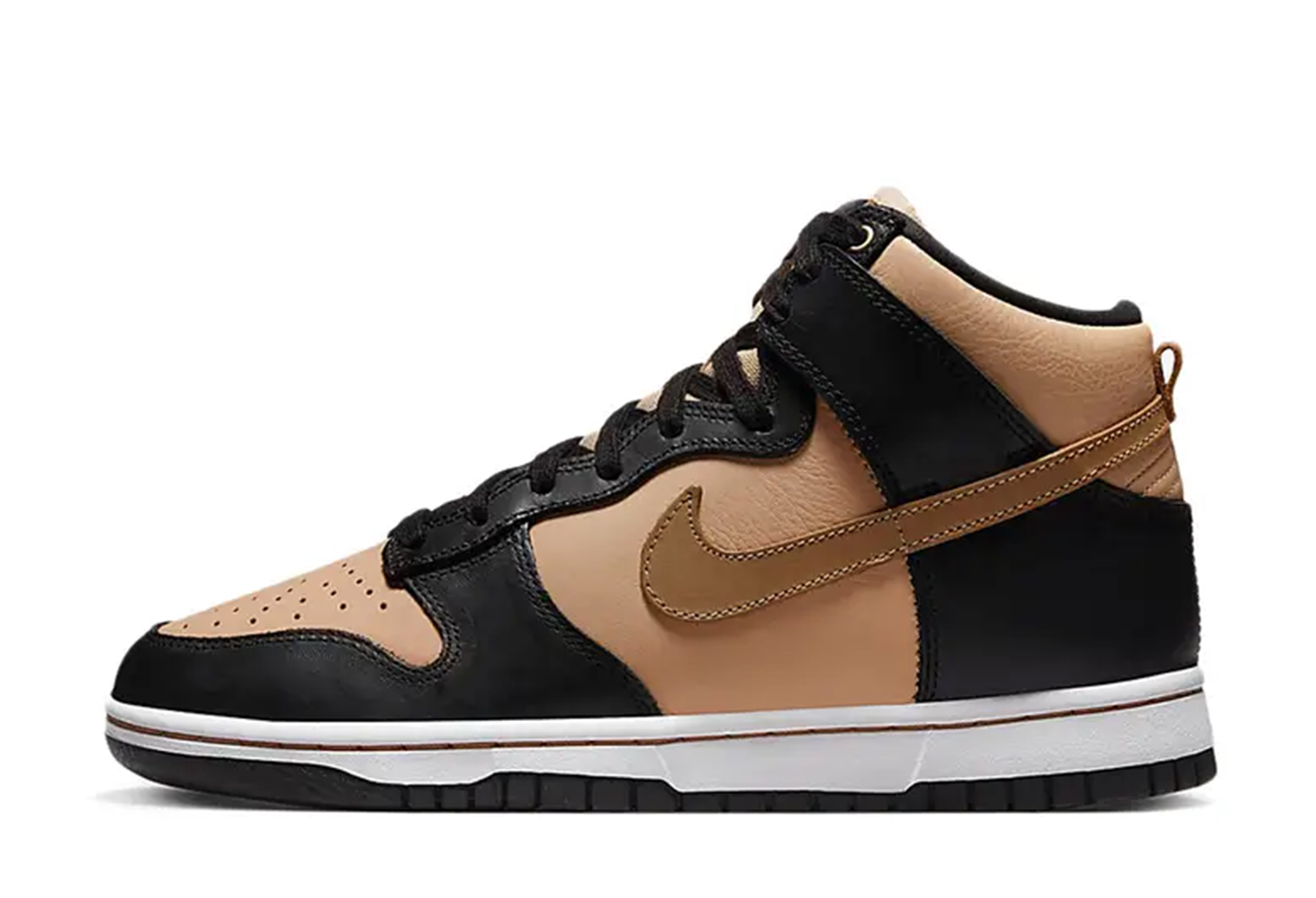 Nike Dunk High LXX WMNS Black Flax (2022) BLACK/FLAX/VACHETTA TAN/WHITE sneaker – authenticated on KLEKT
