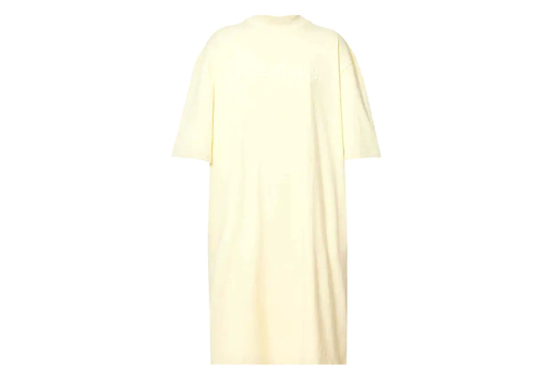 Fear Of God ESSENTIALS Cotton Jersey Midi Dress Canary (2023)
