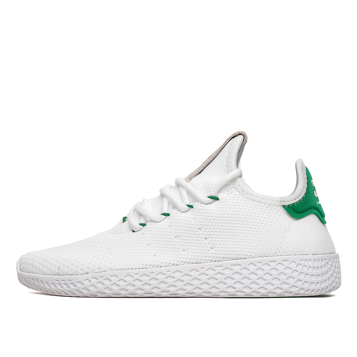 Adidas Tennis HU Pharrell White Green sneaker – authenticated on KLEKT