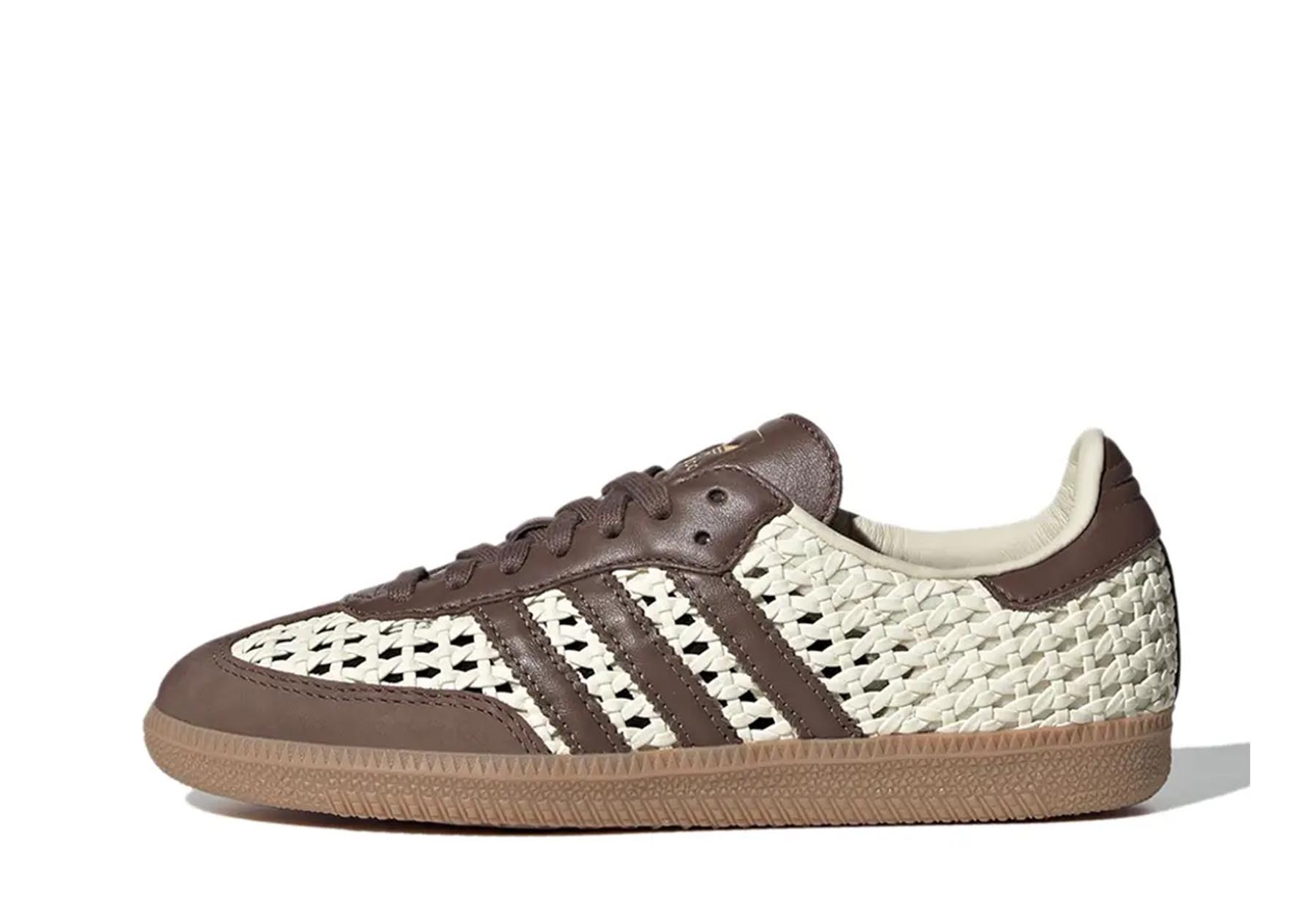 Adidas Samba Basketweave 'Brown Cream' (2026) BROWN sneaker – authenticated on KLEKT