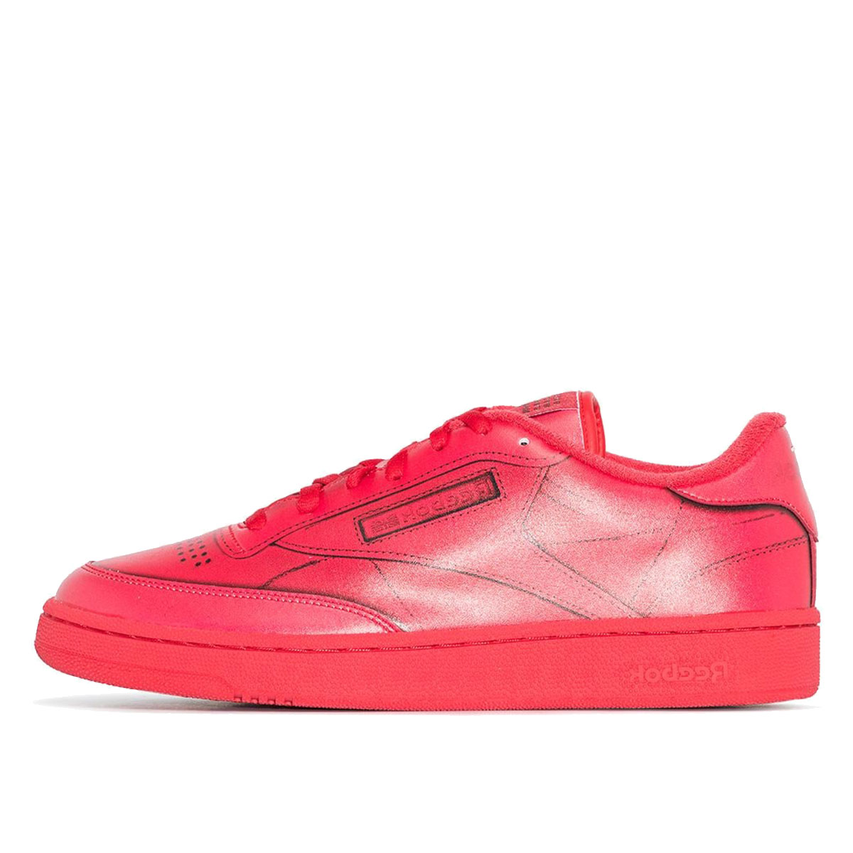 Reebok Club C TL Maison Margiela Vector Red (2021) sneaker – authenticated on KLEKT