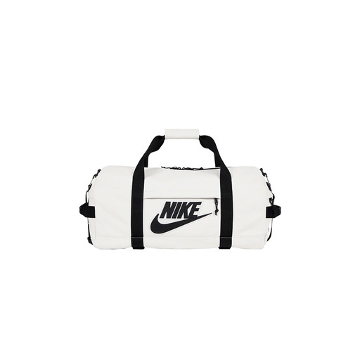 Supreme x Nike Leather Duffle Bag White (FW19)
