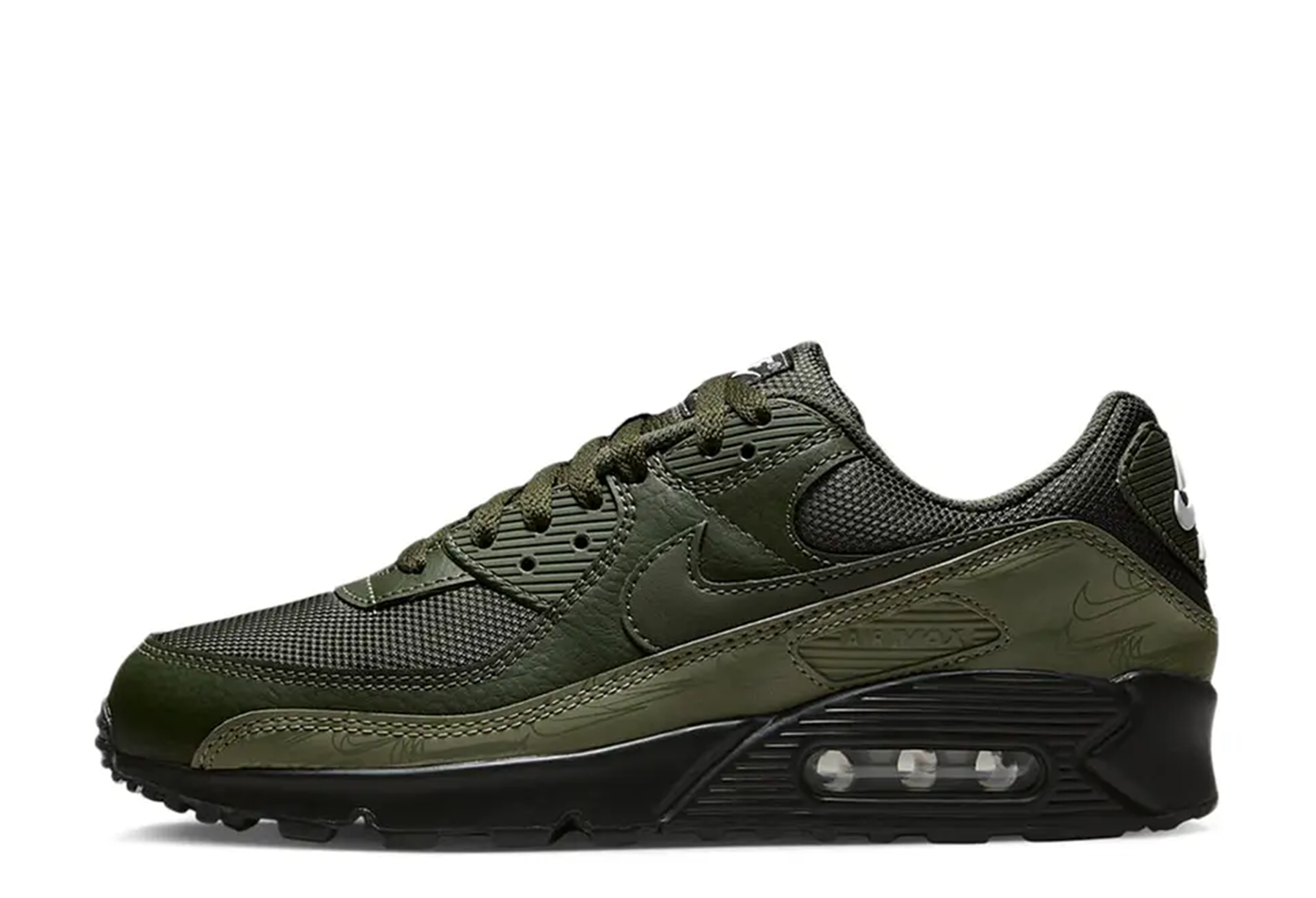 Nike Air Max 90 Olive Black (2022) OLIVE/BLACK sneaker – authenticated on KLEKT