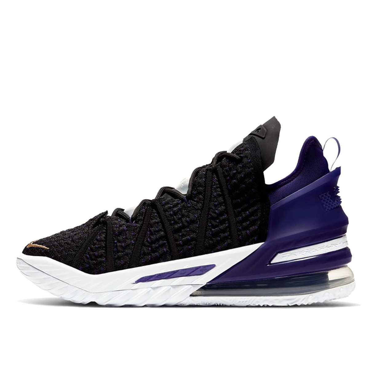 Nike LeBron 18 'Lakers' (2020) sneaker – authenticated on KLEKT