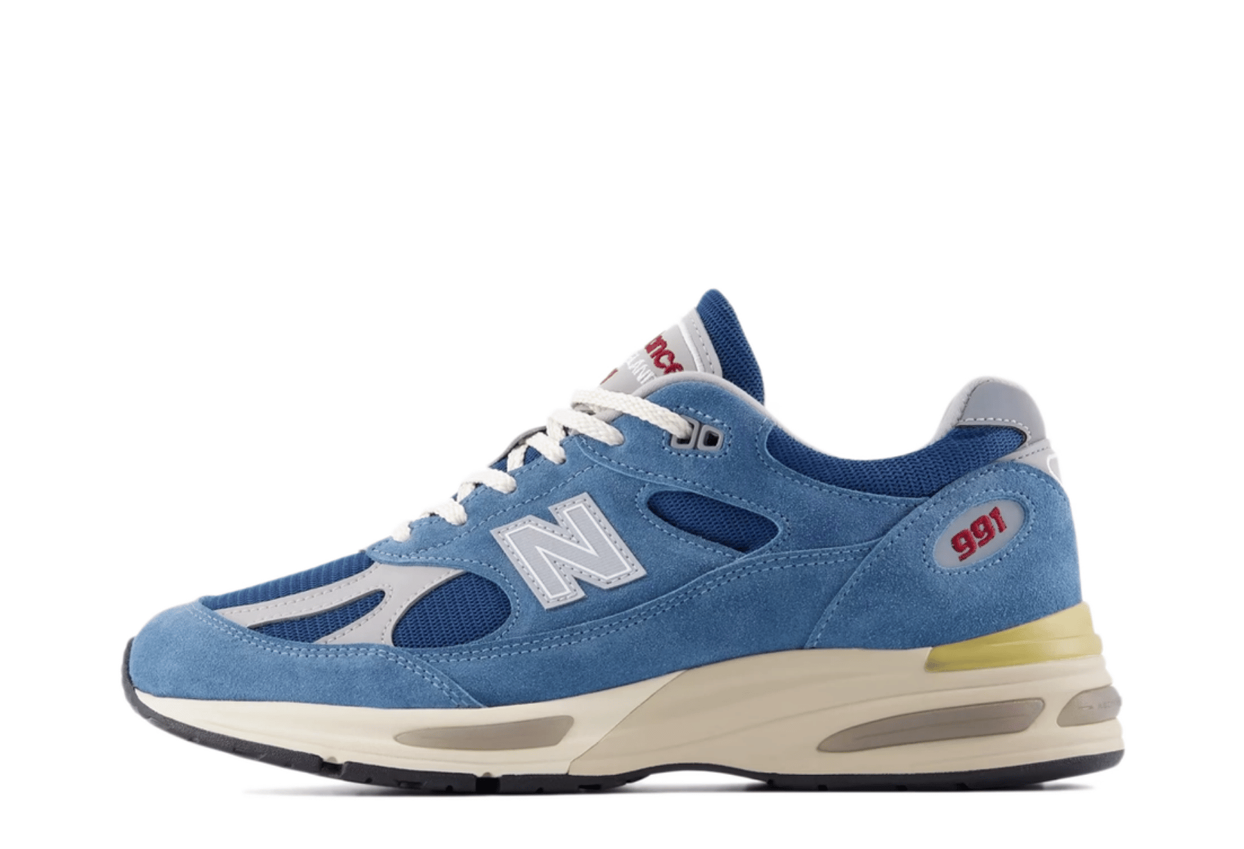 New Balance 991v2 Made in UK Vintage Sports Pack 'Bluesteel' (2026) photo 1