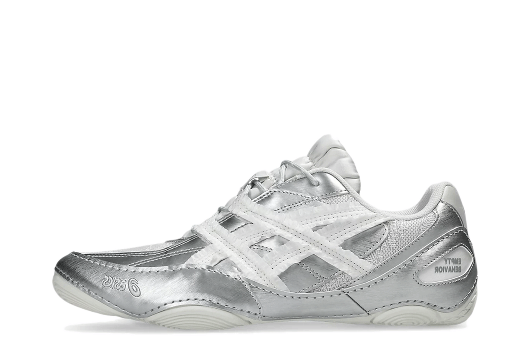 Asics x EMPTY BEHAVIOR HYPERSYNC 'Pure Silver' (2026) White/Pure Silver sneaker – authenticated on KLEKT