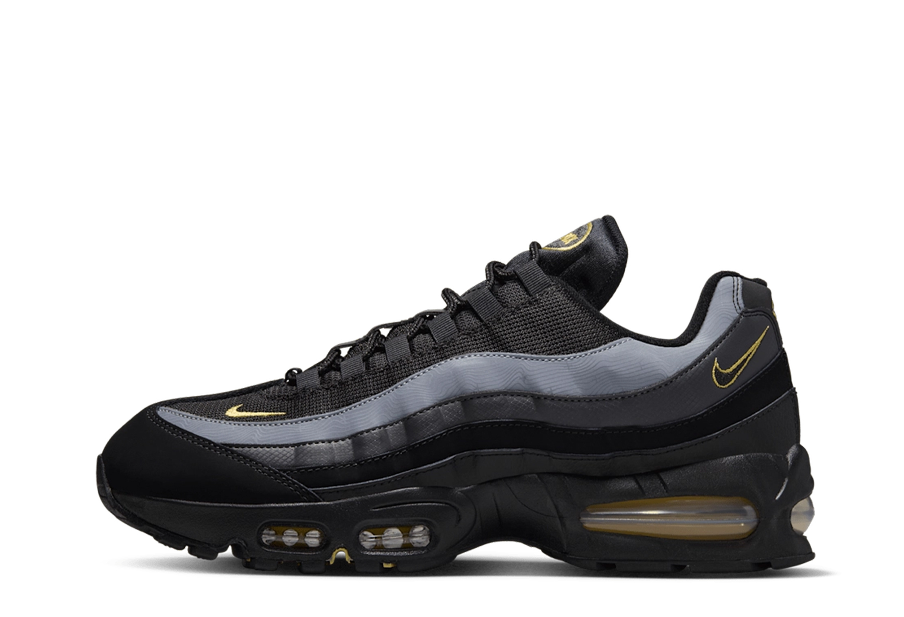 Nike Air Max 95 'Batman' (2025) Black/Grey/Buff Gold sneaker – authenticated on KLEKT